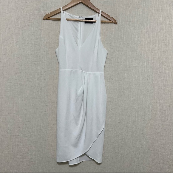 Do+Be White faux wrap dress size S - Picture 2 of 4